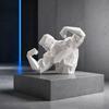 Muskulöser Mann Bodybuilder Statue, Männliche Oberkörperfigur, 3D Gedruckte Muskelmann Figur, Geschenke für Fitnessstudio-Leute, Männer