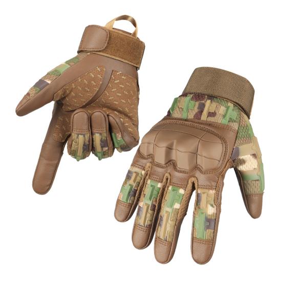 1 Pair Full Finger Tactical Gloves Breathable Anti-Slip Touchscreen Outdoor Climbing Cycling Hunting Camping Airsoft Motorcycle