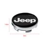Car Rim Cover Decal Tire Wheel Center Hub Cap Sticker Emblem Decal For Jeep Grand Cherokee WK2 2011-2019 Wrangler YJ TJ JK JL