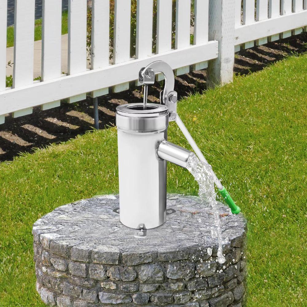 Ergonomická rukojeť Nerezová vodní pumpa Nerezová ruční pumpa na vodu Domácí zahrada