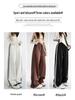 2024 Women's Autumn Loose Straight-Leg Sweatpants with Side Stripe Trend