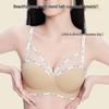 High-Quality Seamless Push-Up Half-Cup Bra for Small Chest - Sexy, Wire-Free, Fashionable Design