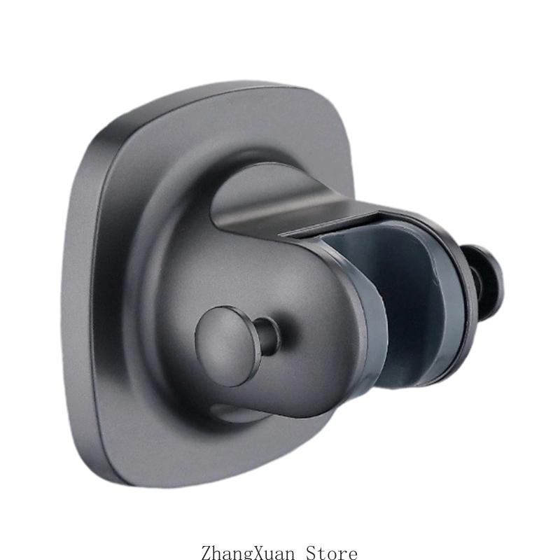 

Shower Brackets Adhesive Mounting ABS Adjust Height For Handheld Sprayers 3XUF