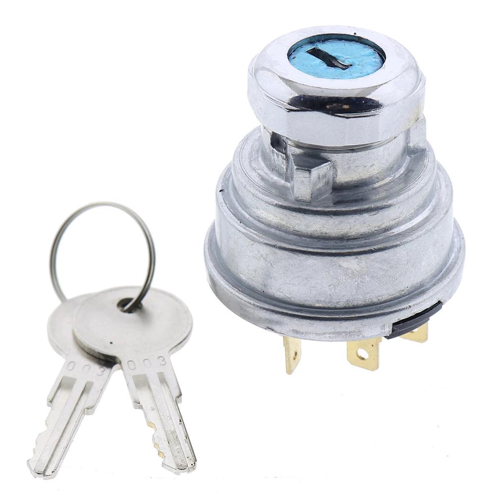 Ignition Switch AT21880 for Tractor Models 1020 1520 1620 2020 2030 Includes 2 Keys Oil Resistant Direct Replacement