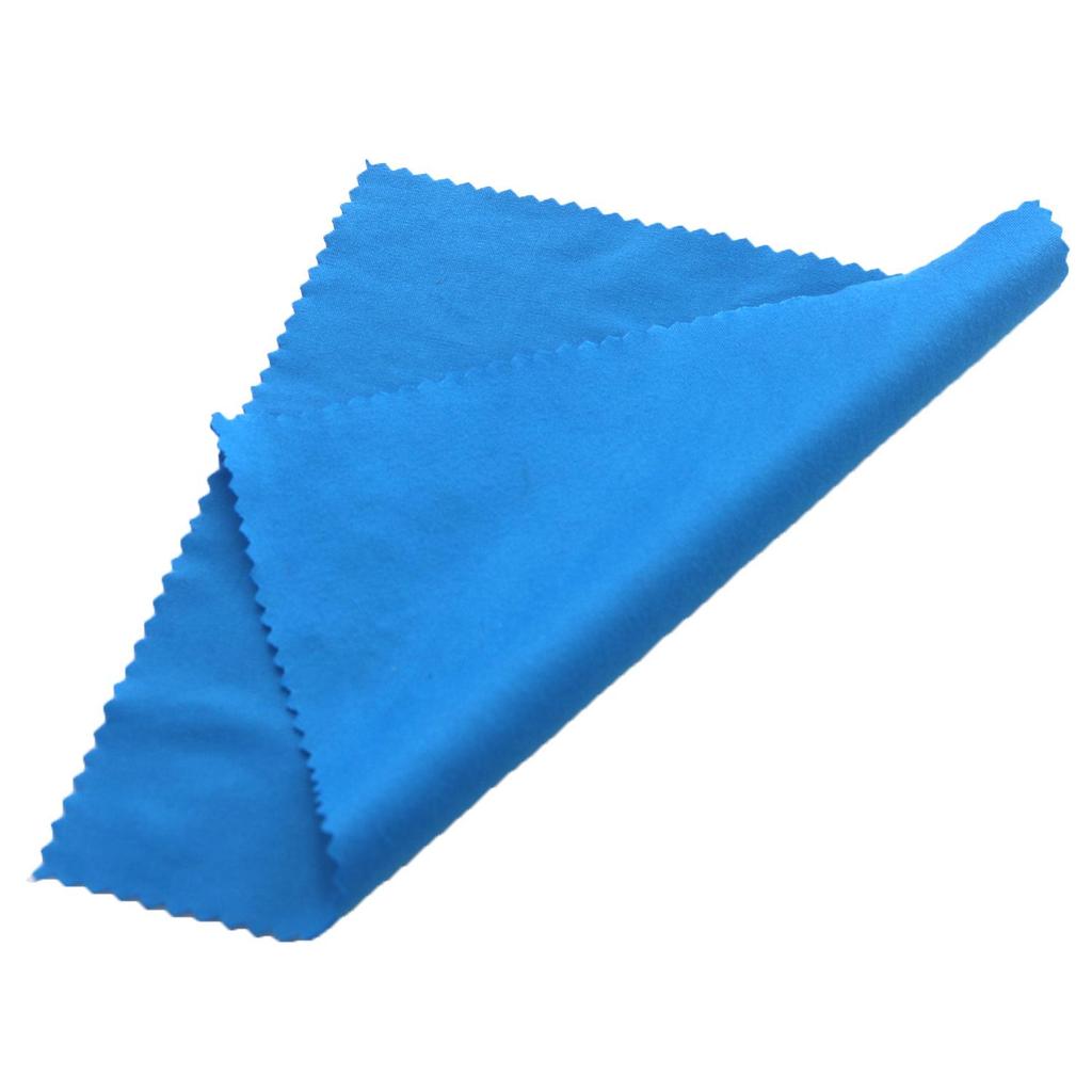 Double-Sided Velvet Instrument Polishing Cloth for Guitar, Bass, and Piano Care