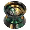 Professional Non-Responsive Yo-Yo for Adults, Metal Responsive Yo-Yo for Beginners, Trick Yo-Yo, Aluminum Alloy Yo-Yo with Gloves and 3 Replacement Yo