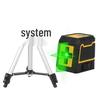 Cross Mini High-Precision 2-Line Green Laser Level Projector