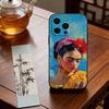Art of Frida Kahlo Phone Case Silicone Soft For IPhone 17 16 15 14 13 12 11 X XR Plus Pro Max Plus