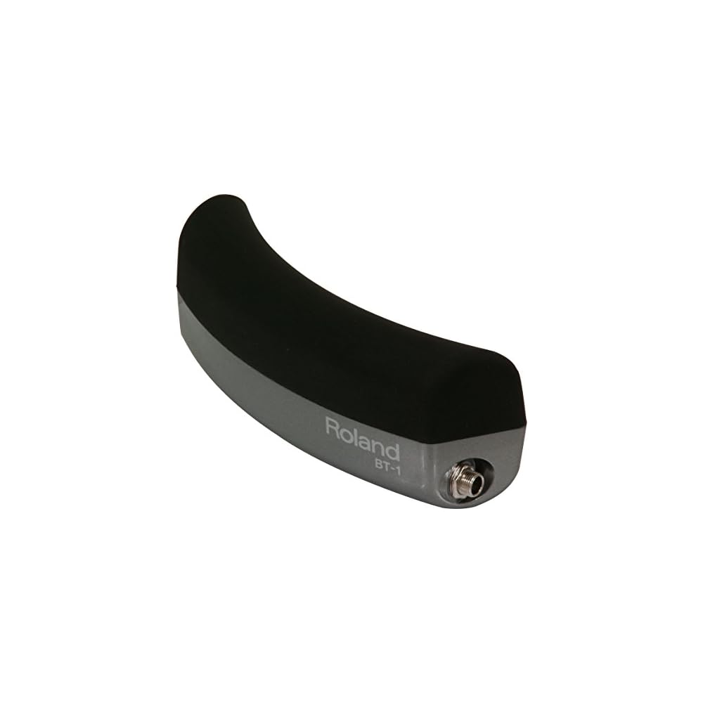 Roland BT-1 Drum Trigger Pad Compact Design Compatible with V-Drums and Acoustic Drum Hoops and Rods