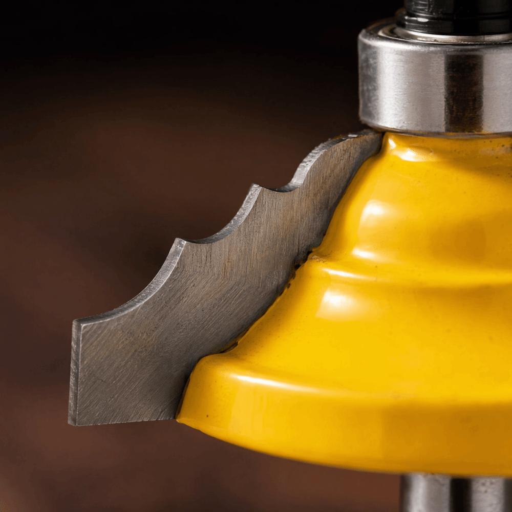 1/4 Inch Shank Edge Forming Router Bit 1-1/4 Inch Width Bead Molding Router Bit Trim Work
