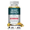 Height Growth Capsules,Calcium Zinc Vitamin D3 With L-Arginine,120 Capsules,Supports Bone Density & Joint Health