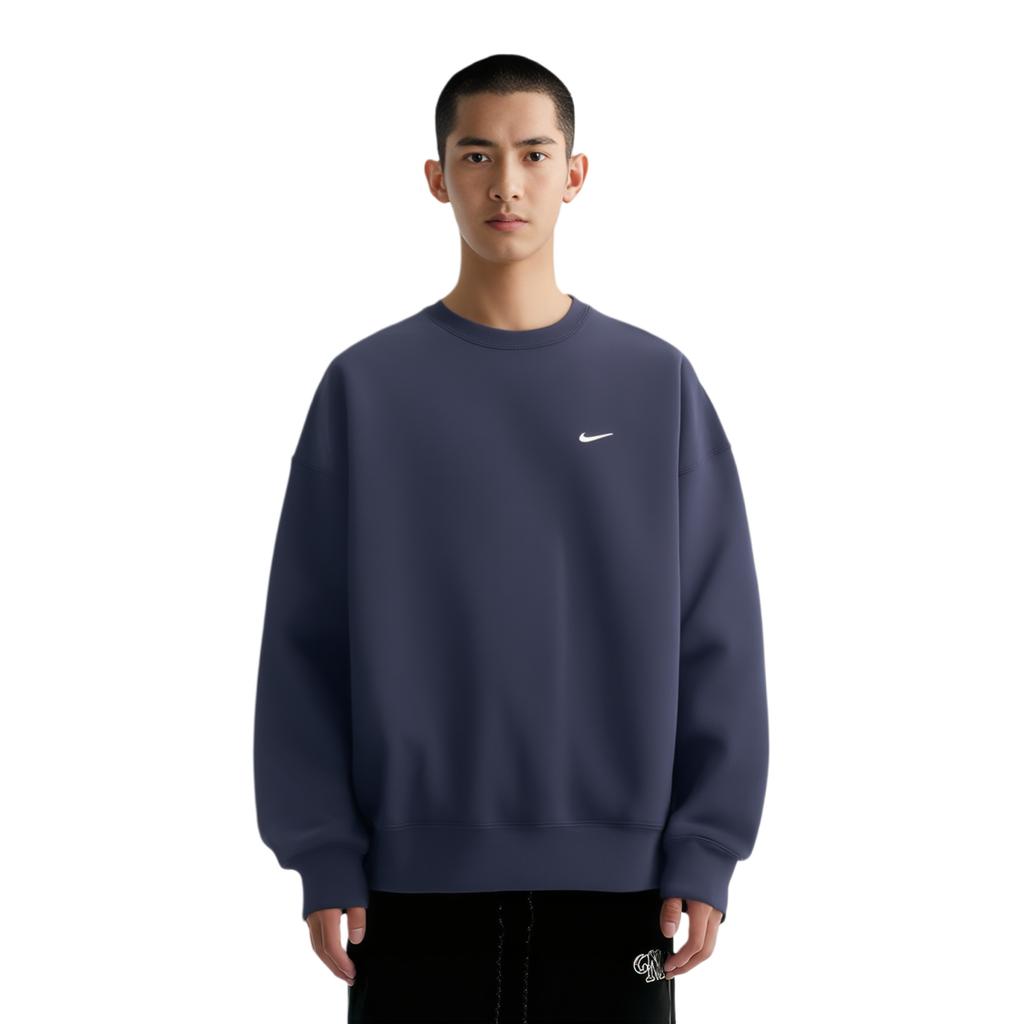 Nike Sweatshirts Men's Blue Crew Neck Moderate Other DX1362-410