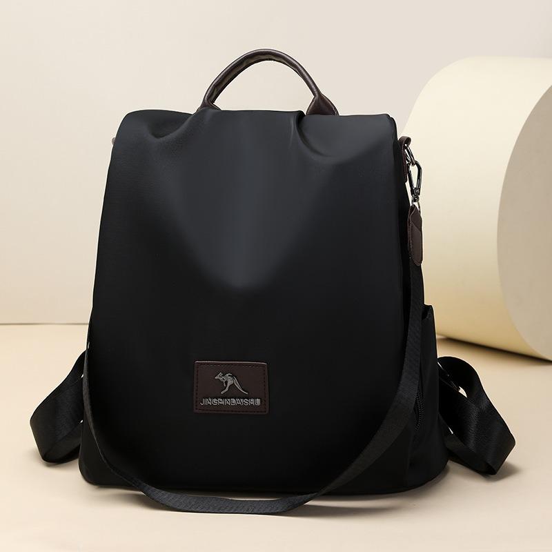 Casual simple backpack New large-capacity Oxford cloth fashionable women's leisure travel backpack Anti-theft schoolbag