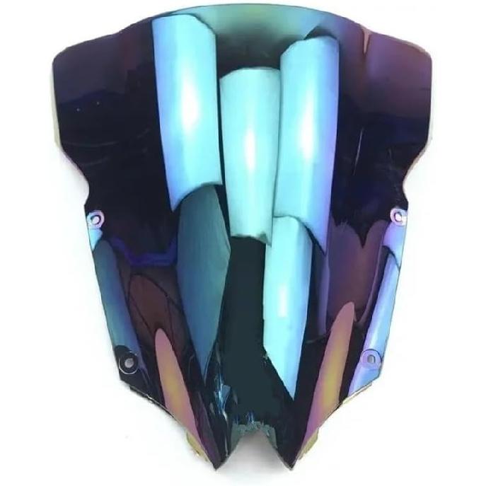 Motorcycle Windshield for Y&AMAHA Motorcycle Windshield Double Bubble for YZF-R6 2008-2016 for YZF600 for R6 for YZF 600 for YZF for R6(Iridium)