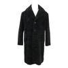 Saint Laurent Paris [Excellent Condition/Domestically Authorized] 524686 Y7SJ2 Mouton Shearling Center Vent Chesterfield Jacket Coat 46 blackUsed