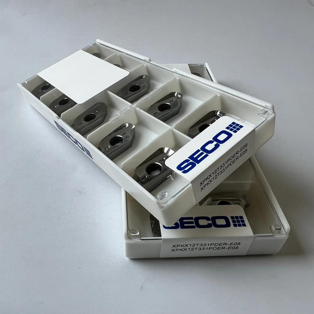 XPKX12T331PDER-E08, H25 / Industrial indexable Carbide Inserts 10 Pcs