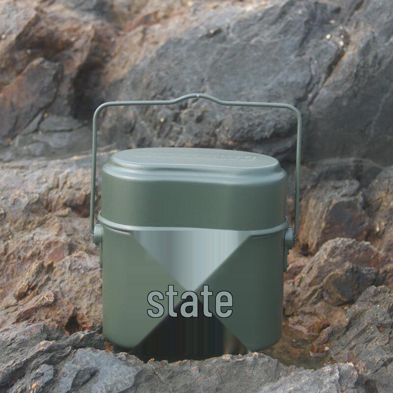 Portable German Style Camping Lunch Box 1.6L