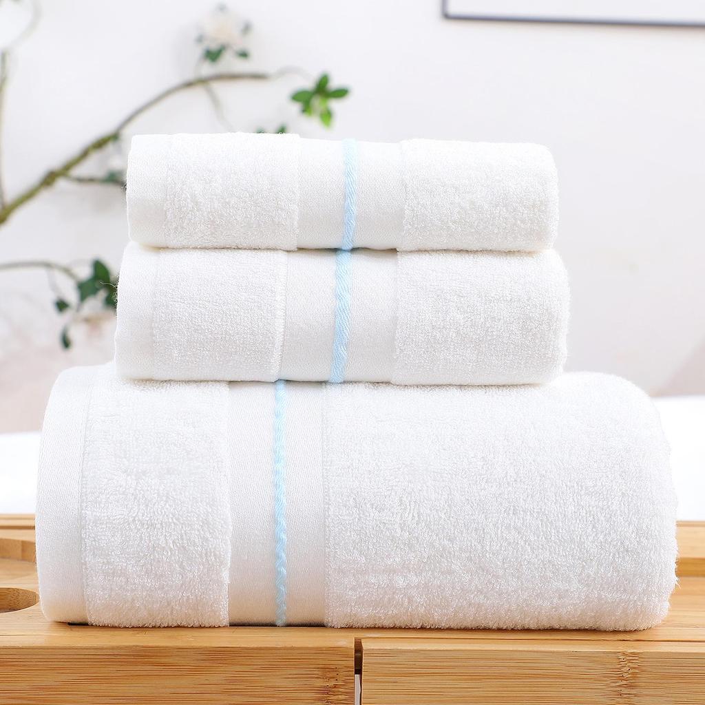 Bamboo Fiber Thick Bath Towel - Water Absorbent, Shed-Resistant, Perfect Adult Gift, Large Size