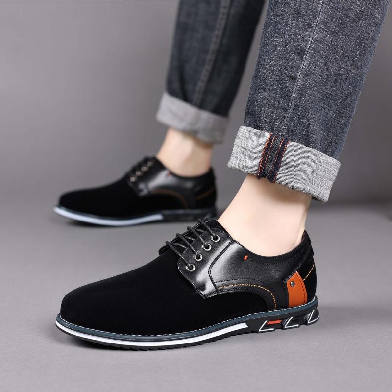 Neue Herren Business Casual Schuhe Luxus Wildleder Schuhe für Herren Italienischer Oxford Schuh Bequeme Weiche Sohle Herren Kleiderschuhe
