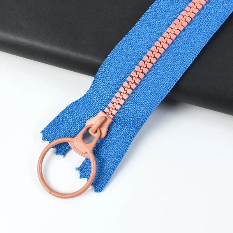 5/10Pcs Meetee 15-40cm 3# Close-end Resin Zippers Decorative Zips for Bag Pocket Zip Repair Kit DIY Garment Sewing Accessories