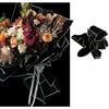 20 Piezas Envoltorios de Flores Coloridos Borde Dorado Papel para Envolver Regalos DIY Ramo Decoración de Flores Impermeable