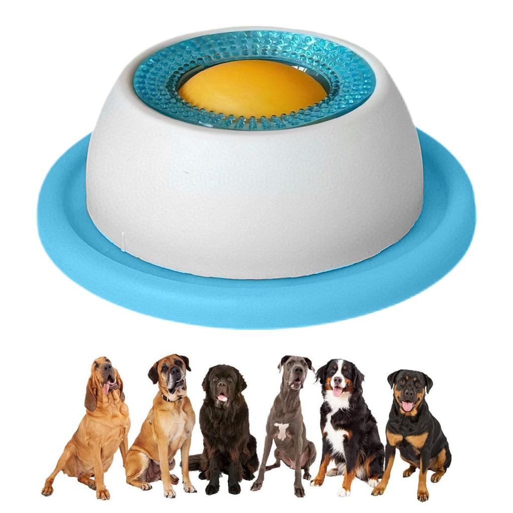 Pet Lick Mat Yogurt Licking Plate Slow Feeder for Dogs & Cats - Interactive Snack Bowl, Promotes Dental Health, Pet Licking Mat