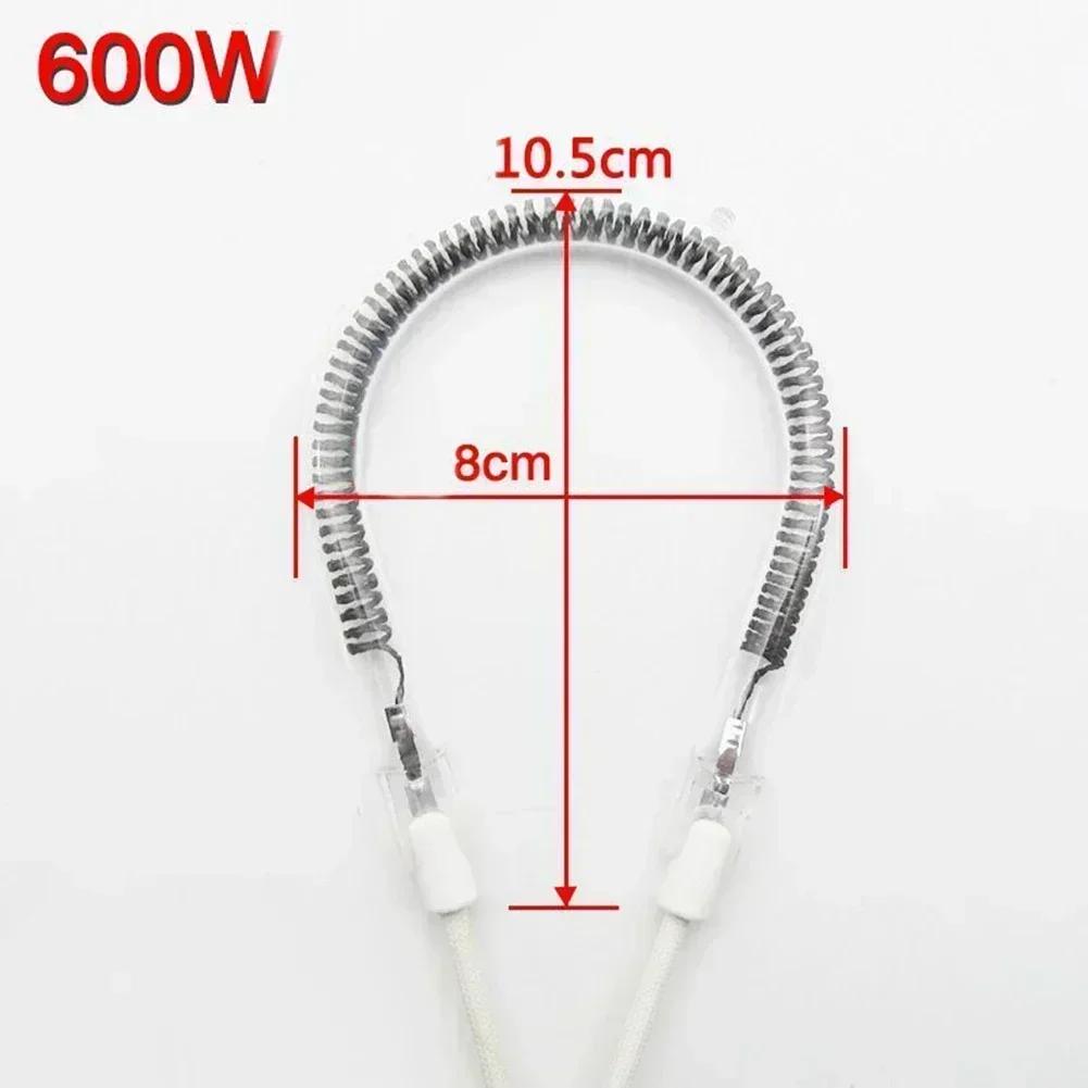 

Электрический нагревательный элемент Лампа Световая волна Ванные Комнаты Духовки Тостеры Электрические обогреватели 220В 600Вт/900Вт Быстрый нагрев