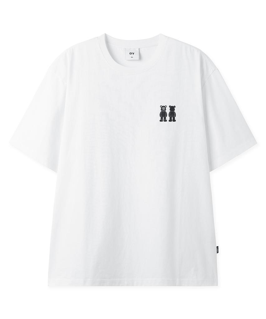 Opeunyadeu(Owai) Front Back Odolly Tee - White