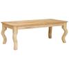 Coffee Table Brown 110 x 55 x 40 cm Solid Mango Wood