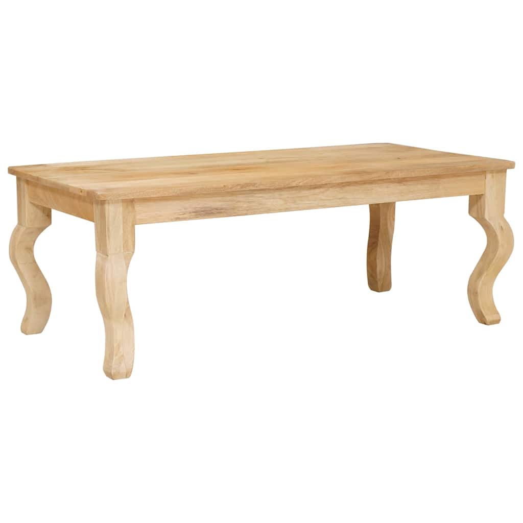 Coffee Table Brown 110 x 55 x 40 cm Solid Mango Wood
