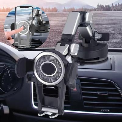 New Car Phone Holder Armor 360° Rotatable Dashboard Mobile Cell Support Bracket with Phone Number Accessories