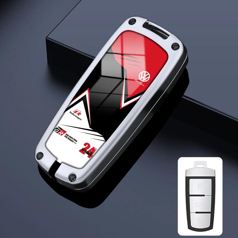 

VW GTI GOLF 2026 Hot For VW VOLKSWAGEN 3Buttons Zinc Alloy Car Key Case Cover Remote Shell For Volkswagen VW Passat CC B6 B7 B7L