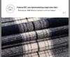 New Men's Plus Size Brushed Cotton Plaid Long Sleeve Shirt for Middle-Aged & Elderly with Straight Hem