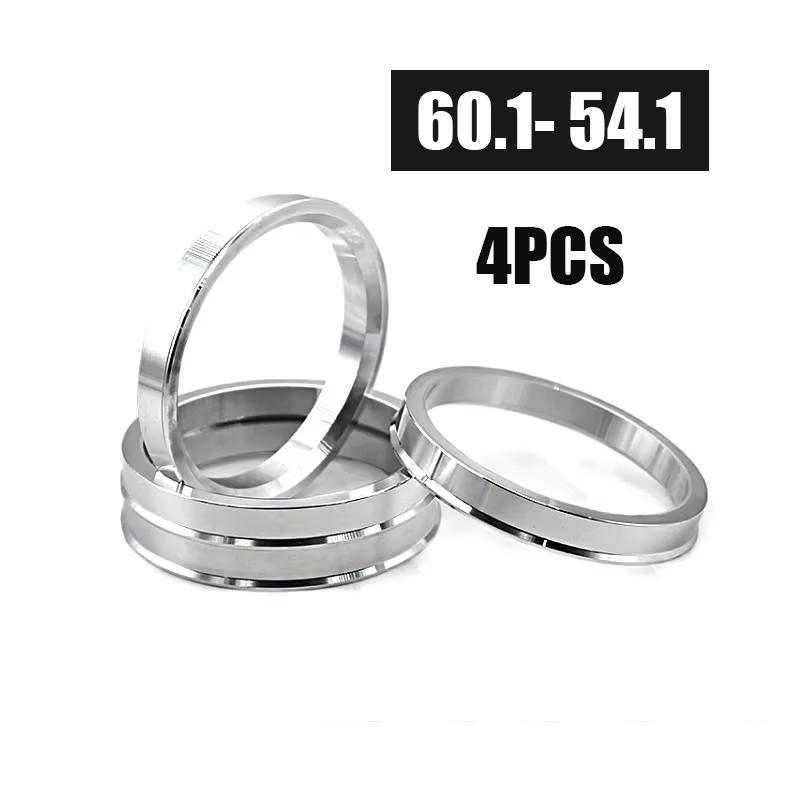 4pcs Car Aluminum Alloy Wheel Hub Centric Rings center Bore 60.1-56.1 60.1-56.6 60.1-54.1 60.1-57.1