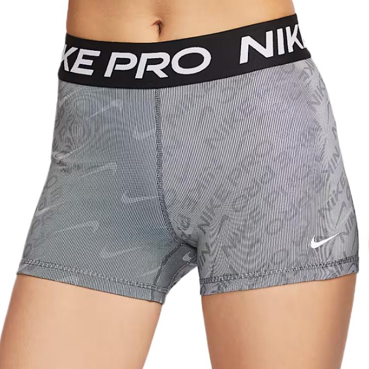 

Nike Pro Skin-Friendly Fashion Versatile Simple Cycling Pants Women bottoms Black White HM6094-010