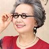 New Round Retro Reading Glasses Man Women Resin Clear 1.5 2.0 1.0 2.5 Presbyopia Tenacity Glass R7W7