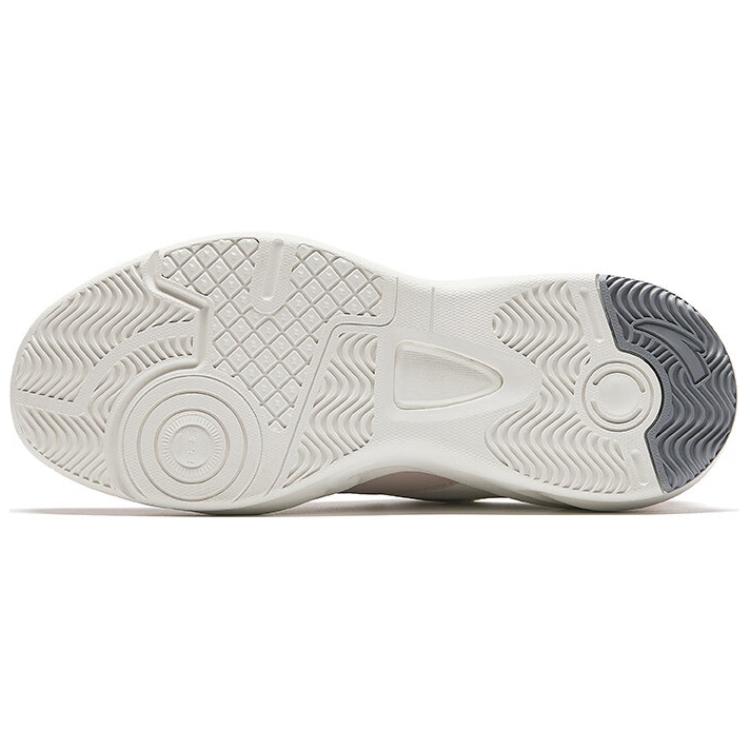 Anta Ace Synthetic Leather Comfortable Versatile Non-Slip Wear-Resistant Low-Top Dad Shoes Women Sneakers 922438812-2