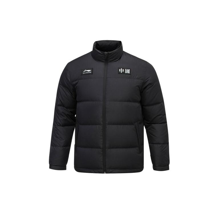 Мужская зимняя пуховая куртка Li Ning Черная AYMQ589-1 XL