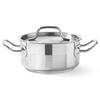 Garnek niski profi line z pokrywką 2,8 l śr. 200 x 90 h - hendi 830208