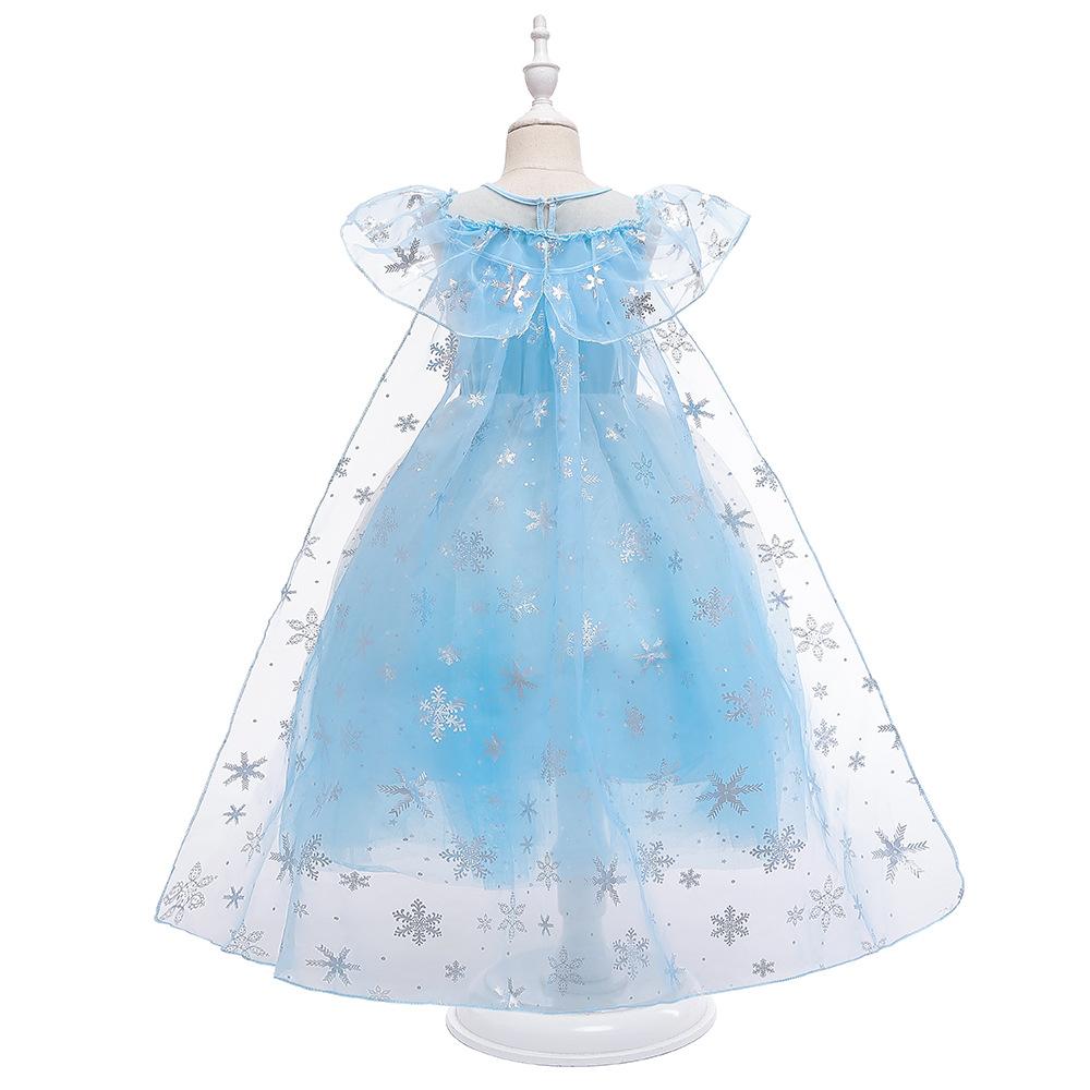 Kinderkleider für Mädchen Kleid Cosplay Prinzessin Schnee Kostüme Kinder Party Weihnachten Mesh Kleider Geschenk Mädchen Kleidung