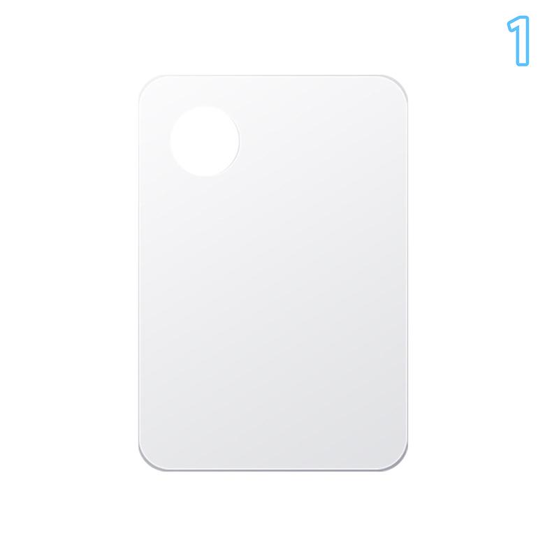 

Палитра для смешивания цветного акрила с лопаточкой для маникюра, геля, тонирующего консилера, помады, доски для рисования, косметические инструменты