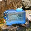 Jerrican d'eau de camping 12L avec robinet Récipient d'eau de camping Portable Grande capacité pour randonnée Voyage Urgence