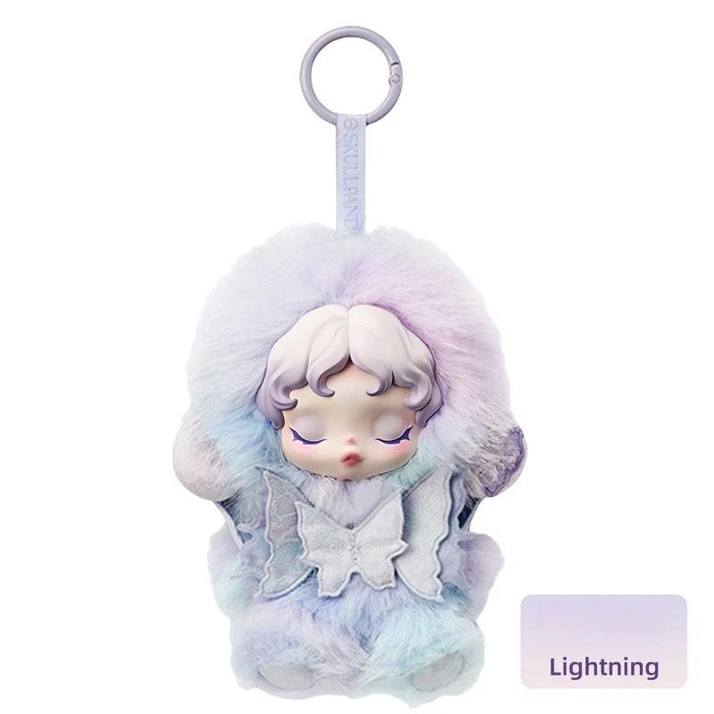 

SKULLPANDA Light Weaving Garden Series SP Друге покоління Плюшевий кулон Сліпа коробка з вініловим обличчям, Високоякісний плюш