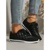 Neue Schnür-Freizeit-Sportschuhe für Damen, mit weicher Sohle und vielseitig, Forrest Gump Schuhe, Bequeme kleine weiße Schuhe
