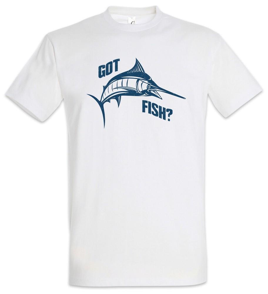 

Got Fish Swordfish Swordfish Fishing Angler Harpoon Skeleton Mens T-Shirt S
