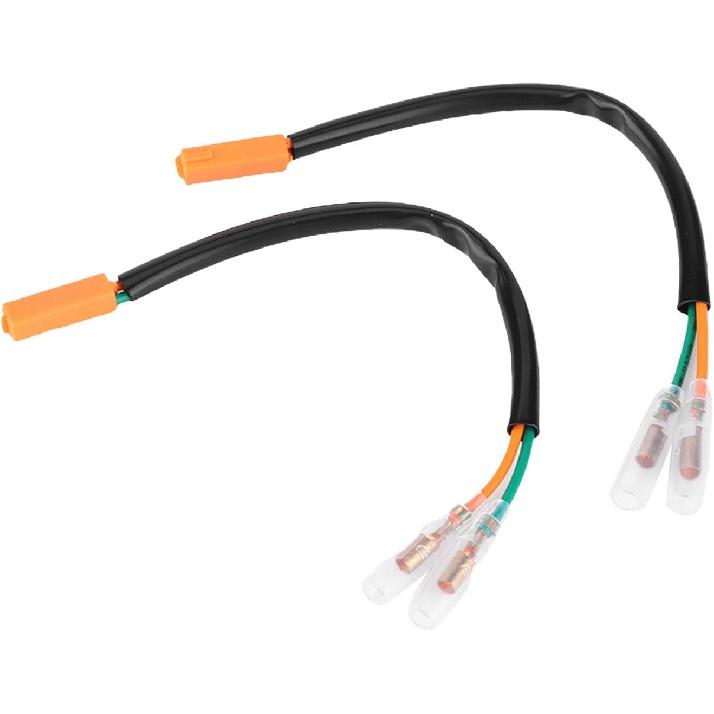 

Motorcycle Turn Signal Wiring Adapter Plug for Z125 Z250 Z300 Z650 Z900 Easy Install for LED or Aftermarket Blinkers No Cutting Required