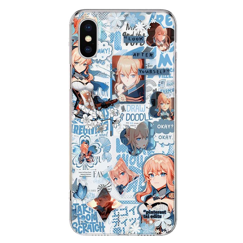 Genshin Impact Game Cover Phone Case For Apple iPhone 11 12 13 14 Pro 7 XR X XS Max 6 6S 8 Plus + Mini 5 SE Print Soft Cover