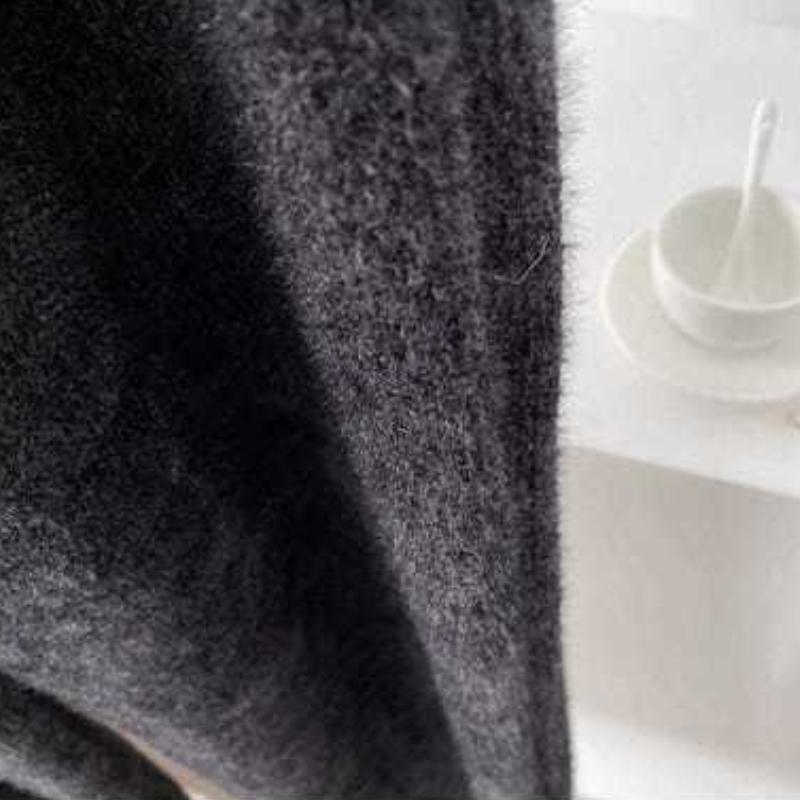 Nové zimní tlusté vintage elastické kalhoty v pase rovné dámské All Match norkový samet Tenké široké nohavice volné kalhoty ženy ležérní oblečení