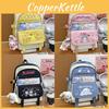Frozen Nylon Backpack With Animal Print For School Teens Characters Included)**