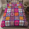 Luxury Boho Mandala Duvet Cover Set Bohemian Bedding Sets Mandala Print Comforter Cover King Size Double Bed Set Quilt Cover